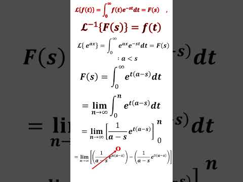 Laplace{e^at}