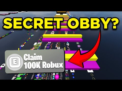 *SECRET* ROBLOX OBBY GIVES 1,000,000 FREE ROBUX (October 2024)