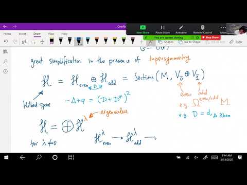 Lecture 1 of the lecture course by Andrei Okounkov