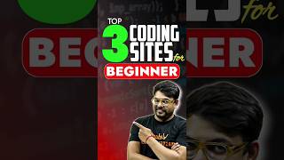 Top 3 Coding Site for Beginner for Learning #jee #coding #computerscience #iit #harshsir