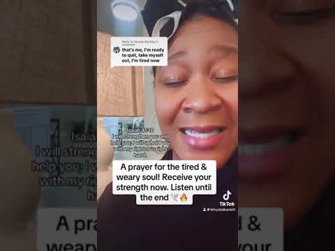 A prayer for strength 🕊️ A prayer for the tired and weary soul 🕊️