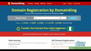 Introduction to Domainking; Buy hosting for wardpress and Domain names for websites and blogs