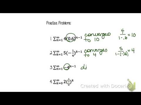 Infinite Geometric Series