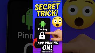 App Pinning Trick 🔒 | Phone Ki Hidden Setting!" #PhoneLockTrick