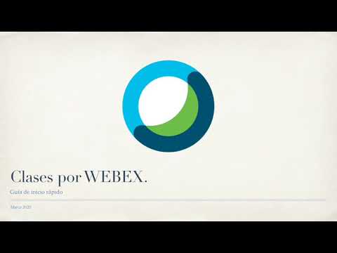 Primeros pasos con Cisco Webex Meet.