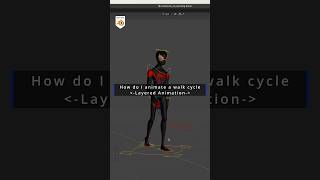 How do I animate a walk cycle #animation #blender #blender3d #blendertutorial