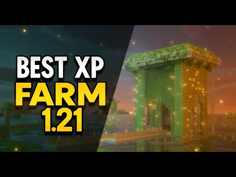 XP Farm Minecraft 1.21 Java & Bedrock - Unique Design With Bonus Glow Berries & Unlimited XP!