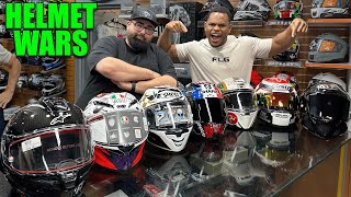 WHAT IS THE BEST HELMET ON THE MARKET?! 🤔 | AGV, KYT, Shoei, Alpinestars vs Suomy, Arai, Shark