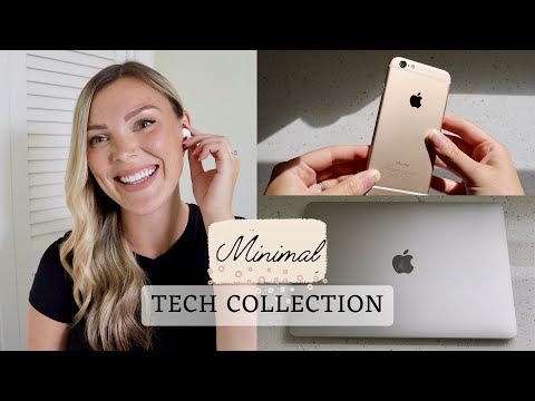 MINIMALIST TECH COLLECTION | What's on My iPhone 6 + What's on My Laptop M1 MacBook Air