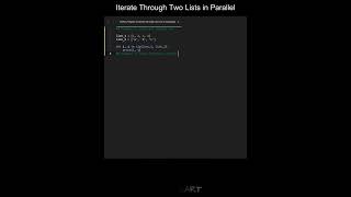 Iterate Through Two Lists in Parallel in Python | Python Examples | Python Coding Tutorial