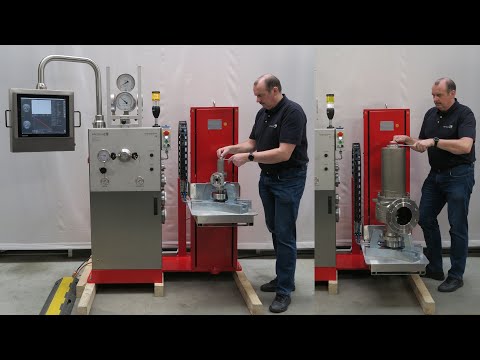 How to use the METRUS safety valve test bench SV 36/150 Lift