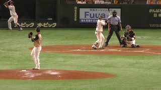巨人VS日本ハム㉑　平沼翔太（敦賀気比）スタンドに落ちる！