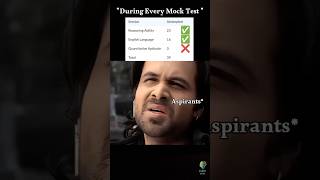 During Every Mock Test 😭 | SBI PO 2025 | #sbipo2025 #viral #sbipoexam #shorts #mocktest