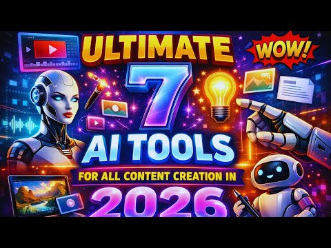 7 Best AI Tools to Use in 2026 (For Apps, Content & Online Business)