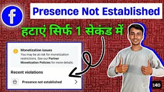 how to remove policy issue from facebook