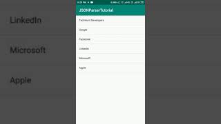 JsonParsing - TechHunt Developers