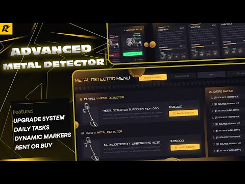 FiveM Advanced Metal Detector | Treasure Hunting