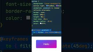 CSS Animated Gradients Backgrounds using CSS keyframes