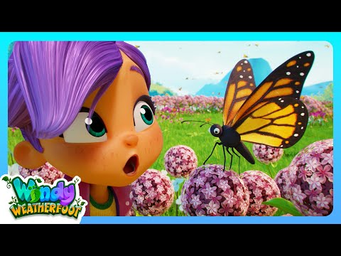 This Butterfly Needs Help! 🦋 | Windy Weatherfoot Cartoon | FULL EPISODE
