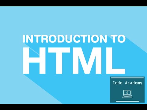 Introduction to HTML - For Beginners
