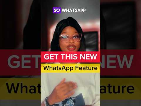Get This New WhatsApp Feature! #shorts #tech #viral