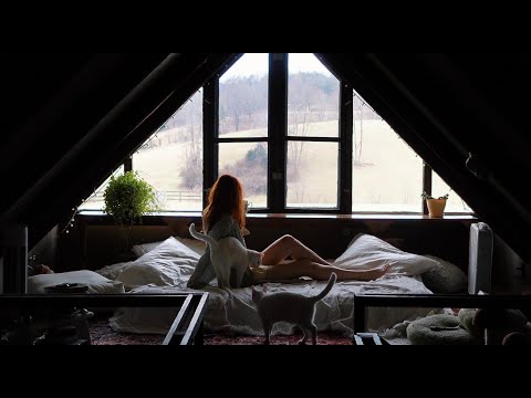 A cozy vlog~ upgrading my barn apartment | A week of projects 💛🧚🏻✨