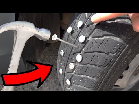 EXPERIMENT: CAR vs 100 NAILS