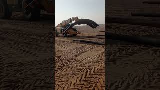 pipe bend shifting #pipelining #farming #fabrication #automobile #excavator #engineeringwork #constr