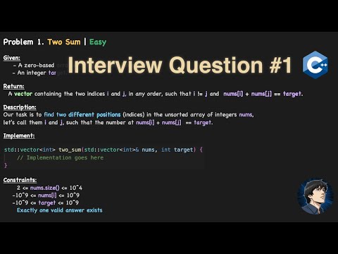 LeetCode #1 Two Sum — Step-by-Step C++ Solution
