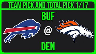 Bills vs Broncos NFL Playoffs Picks | NFL Picks Today 1/17/26