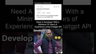 AI Developers #programmers #memes #codememes #viral #funny #codingmemes #ai