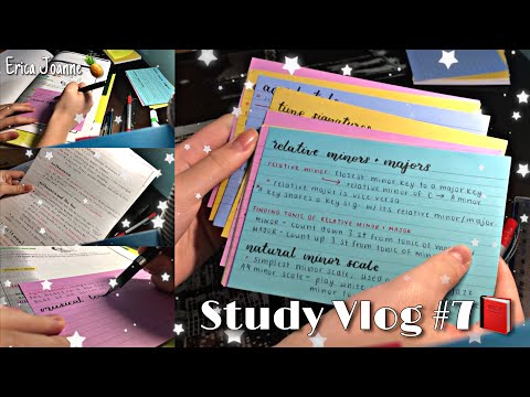 Study Vlog #7 (GCSE Study With Me) | Erica Joanne