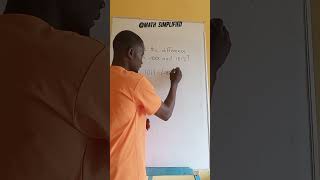 tricky math question #mathsimplified #maths #basicproblems