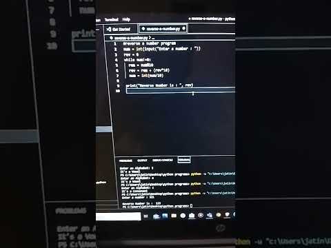 How to reverse a Number in Python? 💻 | Using While Loop | Mr Techie