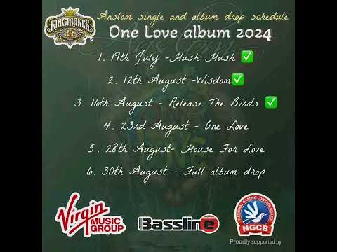 Anslom One Love Album out now on all digital platforms