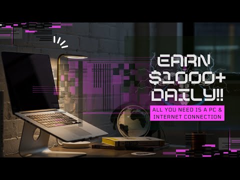 Make $100-$1000 Daily With Just Your PC & Internet #makemoneyonline #stockmarket #forex #crypto