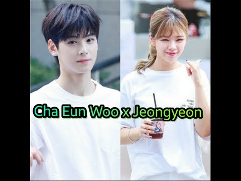 Jeongyeon (Twice) × Cha Eun Woo (Astro) ISAC 2019 Moment