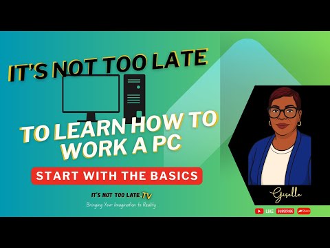 It's Not Too Late: Learn Computer Components - For The Absolute Beginner.