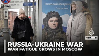 Moscow residents feel war fatigue as four years of Ukraine war strain economy