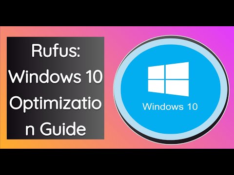 Rufus: Windows 10 Optimization Guide#Windows10 #Rufus #OptimizationGuide