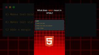 Do you actually know what em does? #HTMLChallenge #FrontendDev #CodeSmart  #devforall