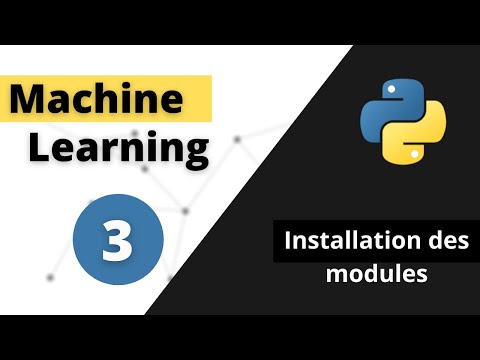 Machine Learning - Partie#3 Installer les modules (Matplotlib, Numpy, Pandas, Scikit-learn, Seaborn)