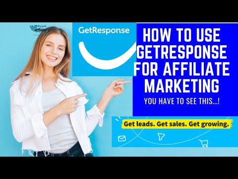 How to use getresponse for affiliate marketing