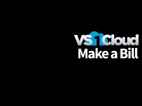 VS1 Cloud - Bills