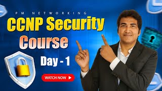 Day 1  Of CCNP Security : Introduction to Network Security #ccnpsecurity