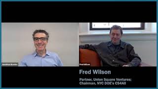 Expanding on CS4All — Fred Wilson Fireside Chat