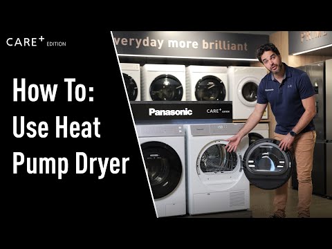 How to | Use Panasonic Heat Pump Dryer