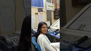 ... Station Master...(Didi)♥️ Working #railway #ntpc #indianrailways