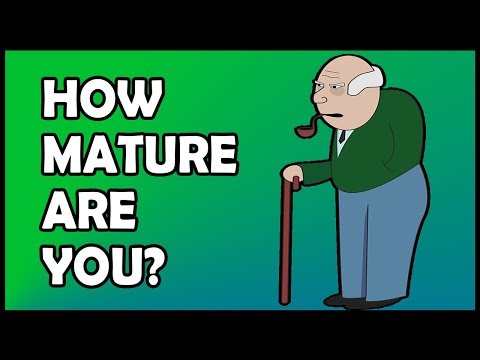 How MATURE are you? (Personality Test)