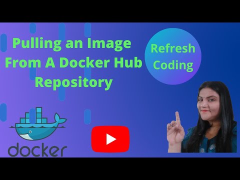 Pulling an Spring boot App image from docker hub and running.